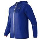 New Balance 61226 Men's Lite Packable Jacket - Blue (mj61226mib)