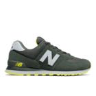 New Balance 574 Men's Shoes - Green/white (ml574jff)