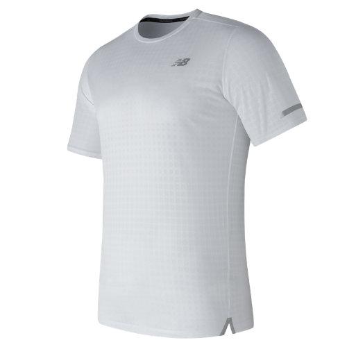 New Balance 71209 Men's D2d Run Short Sleeve - White (mt71209wt)