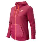 New Balance 5125 Women's Nb Hooded Jacket - Popsicle Pink, Fiji (awlj5125psk)