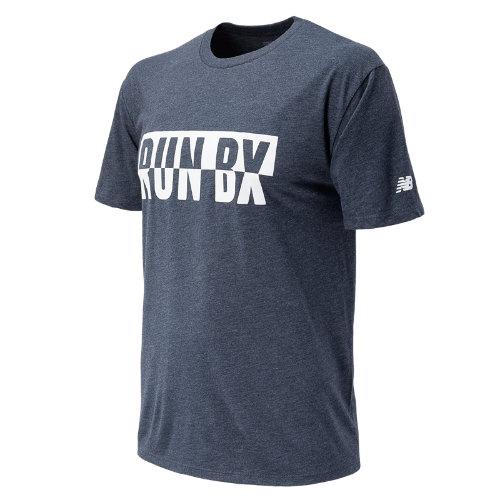 New Balance 73668 Men's Bronx 10 Miler Bronx Run Tee - (mt73668v)