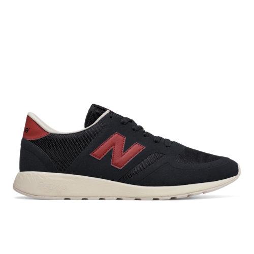 New Balance 420 Re-engineered Suede Men's Sport Style Sneakers Shoes - Navy/red (mrl420nr)