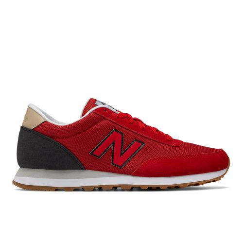 501 New Balance Men's Running Classics Shoes - Red/black (ml501jna)