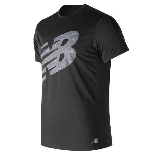 New Balance 83174 Men's Printed Accelerate Short Sleeve - (mt83174)