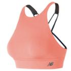 New Balance 71451 Women's Studio Crop Top - Pink (wt71451bhh)