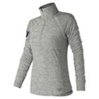 New Balance 91114 Women's United Airlines Half Anticipate Half Zip - (wt91114c)