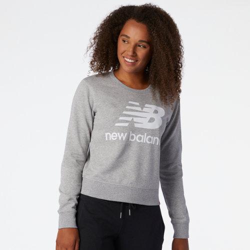 New Balance Womens Nb Essentials Crew Fleece