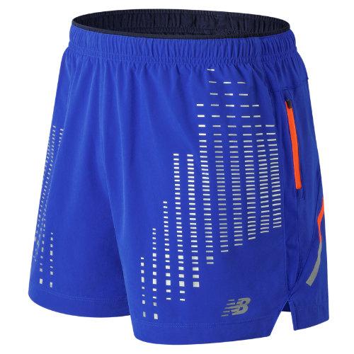 New Balance 81262 Men's Reflective Impact 5 Inch Short - (ms81262)