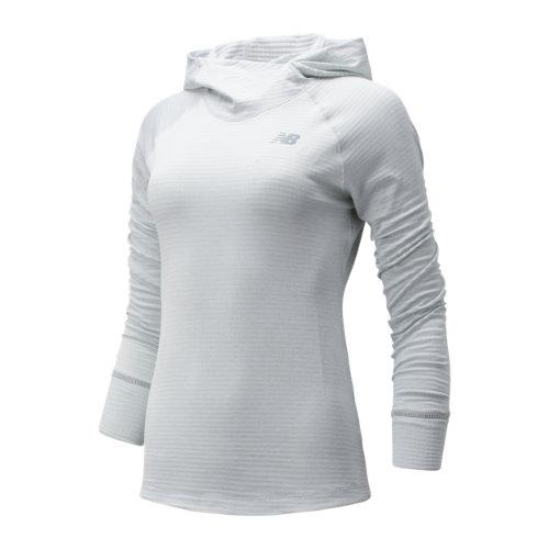 New Balance 93246 Women's Nb Heatgrid Hoodie - Grey (wt93246psr)