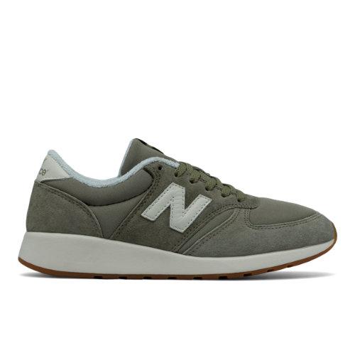 New Balance 420 Re-engineered Women's Sport Style Shoes - Green/off White (wrl420rb)