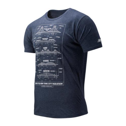 New Balance 93635 Men's Nyc Marathon Blueprint - Navy (mt93635mpgm)