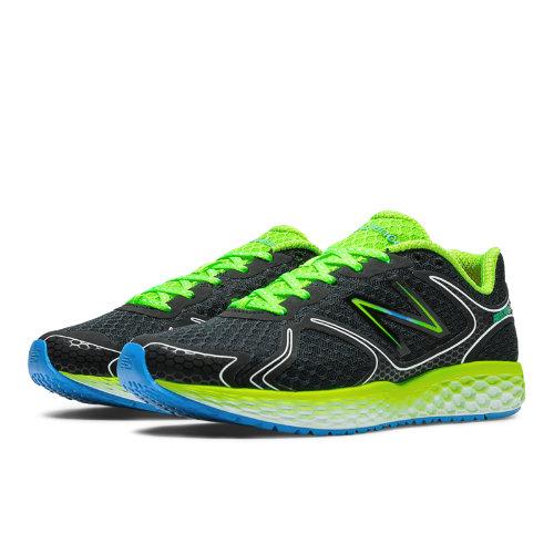 New Balance Fresh Foam 980 Men's Neutral Cushioning Shoes - Black, Lime Green, Blue (m980bg)