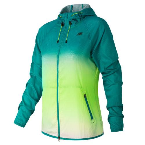 New Balance 61114 Women's Windcheater Hybrid Jacket - (wj61114)
