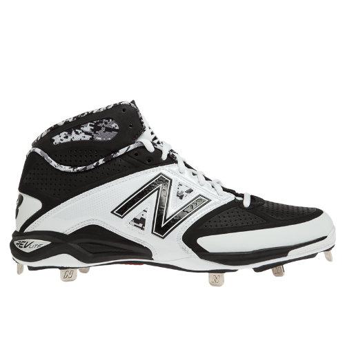 New Balance Mid-cut 4040v2 Metal Cleat Men's Mid-cut Cleats Shoes - White, Black (m4040wt2)