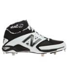 New Balance Mid-cut 4040v2 Metal Cleat Men's Mid-cut Cleats Shoes - White, Black (m4040wt2)