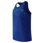 New Balance 61067 Men's Accelerate Graphic Singlet - (mt61067)