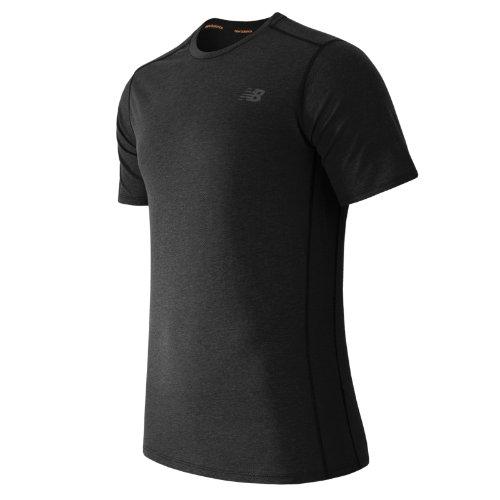 New Balance 61034 Men's Pindot Flux Short Sleeve - Black (mt61034bk)