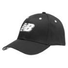 New Balance Men's & Women's Nb Baseball Cap - Black, White (nb-3037bk)