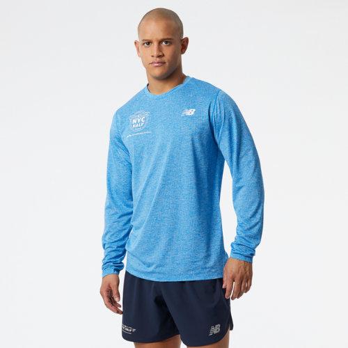 New Balance Men's United Airlines Nyc Half Tenacity Long Sleeve