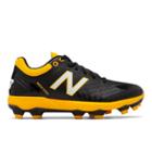 New Balance 4040v5 Tpu Men's Cleats And Turf Shoes - Black/yellow (pl4040y5)