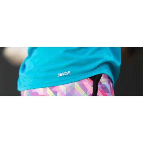 New Balance 4109 Women's Impact Short Sleeve - Blue Infinity, Watermelon (wrt4109bnf)