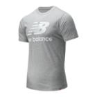New Balance Men's Essentials Stacked Logo Tee