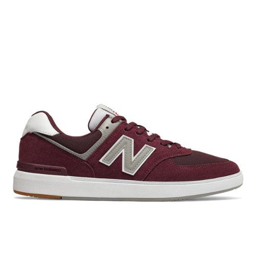 New Balance All Coasts 574 Men's Court Classics Shoes - Red/white (am574mrr)