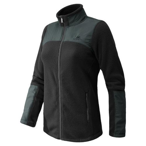 New Balance 4367 Women's Essentials Micro Fleece - Black, Heather Grey (wej4367bk)