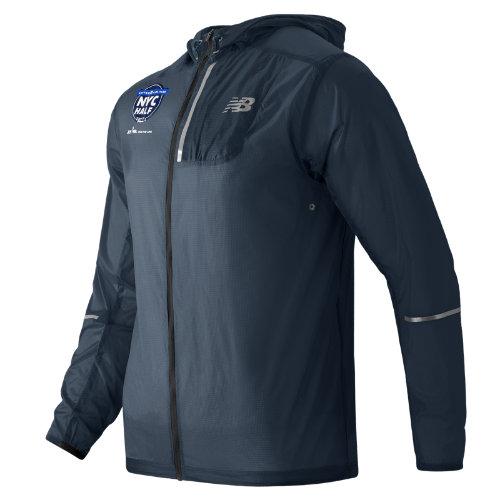 New Balance 61226 Men's United Nyc Half Packable Jacket - Green (mj61226vsrc)