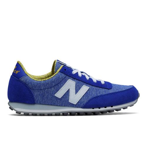 New Balance 410 Optic Pop Women's Running Classics Shoes - Blue/yellow (wl410opc)