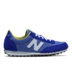 New Balance 410 Optic Pop Women's Running Classics Shoes - Blue/yellow (wl410opc)