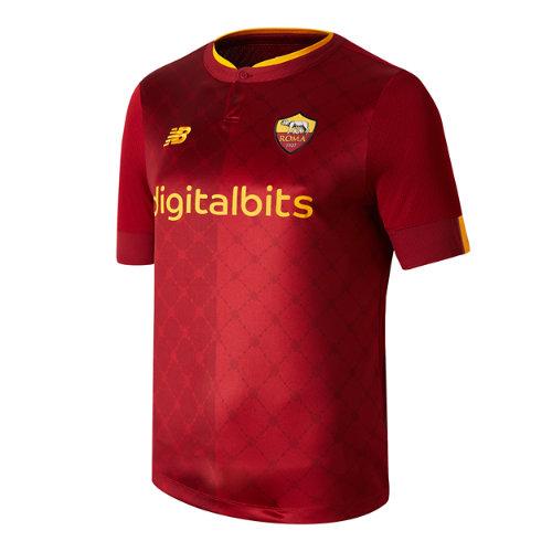 New Balance Men's As Roma Home Short Sleeve Jersey