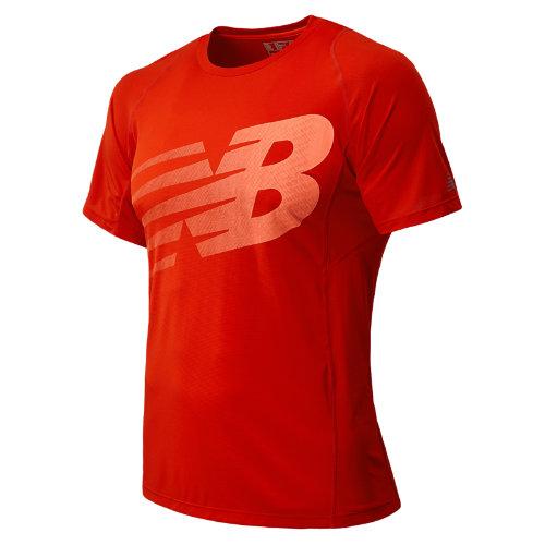 New Balance 4330 Men's Accelerate Short Sleeve Graphic - Fireball (mrt4330fal)