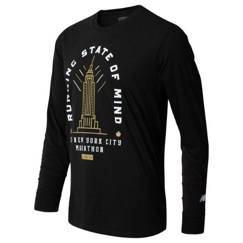 New Balance 73630 Men's Nyc Marathon Empire Long Sleeve - (mt73630v-nf)