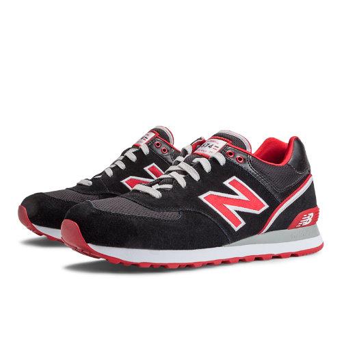 New Balance Stadium Jacket 574 Men's 574 Shoes - Black, Red, White (ml574sjk)
