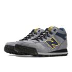 New Balance 710 Men's Lifestyle Shoes - Light Grey, Navy, Yellow (h710lg)