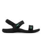 New Balance Traverse Leather Sandal Women's Slides - Black (wr2102bk)