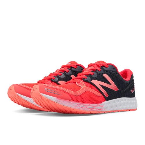 New Balance Fresh Foam Zante Women's Neutral Cushioning Shoes - Coral Pink, Black (w1980wp)
