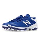 New Balance Low Cut 4040v1 Plastic Cleat Women's Softball Shoes - Blue/white (sp4040d1)