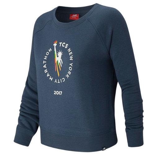 New Balance 73514 Women's Nyc Marathon Essentials Crew - Navy (wt73514vvti)