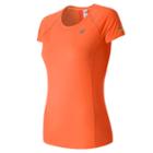 New Balance 63223 Women's Nb Ice Short Sleeve - Orange (wt63223vvt)