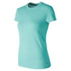 New Balance 71156 Women's M4m Seamless Short Sleeve - Blue (wt71156ogh)