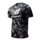 New Balance 93586 Men's Printed Essentials Stacked Logo Tee - (mt93586)