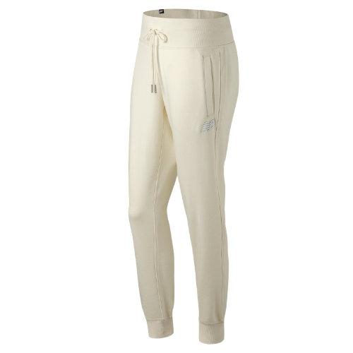New Balance 73535 Women's Essentials Sweatpant - Off White (wp73535aga)