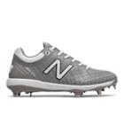 New Balance 4040v5 Metal Men's Cleats And Turf Shoes - Grey/white (l4040tg5)
