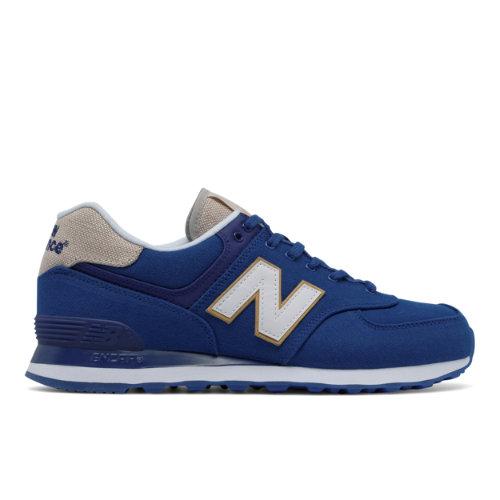 New Balance 574 Retro Surf Men's 574 Shoes - Blue/white (ml574rta)