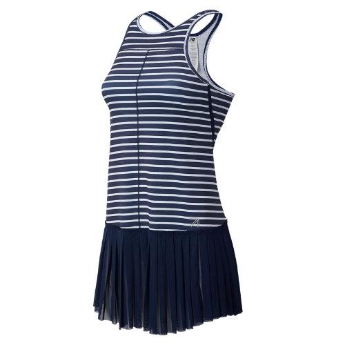New Balance 71451 Women's J.crew Printed Tennis Dress - Navy/white (wd71451nns)