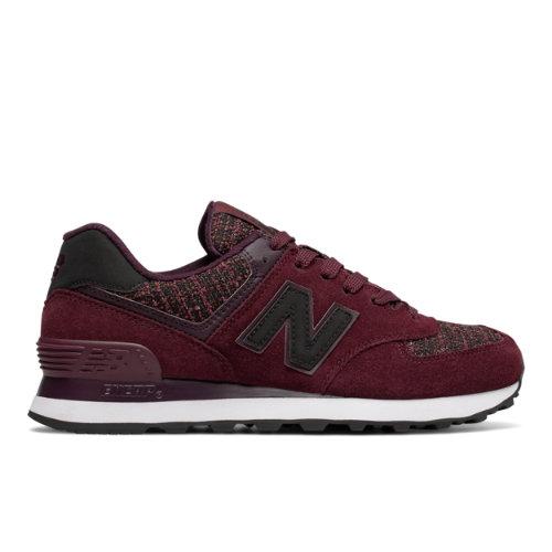 New Balance 574 Winter Nights Women's 574 Shoes - Red/purple (wl574dcx)