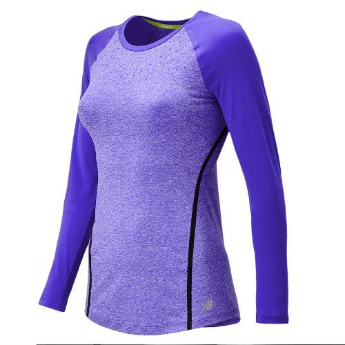 New Balance 61101 Women's Trinamic Long Sleeve Top - Purple (wt61101ssh)