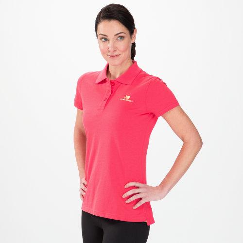 New Balance 4162 Women's Lightning Dry Pique Polo - Ruby (wet4162rub)